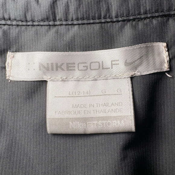 Nike Golf Black & White Windbreaker Jacket large - Picture 4 of 6